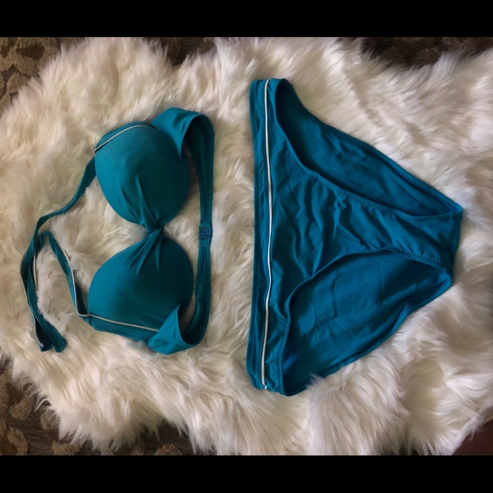 Blue Bikini Set